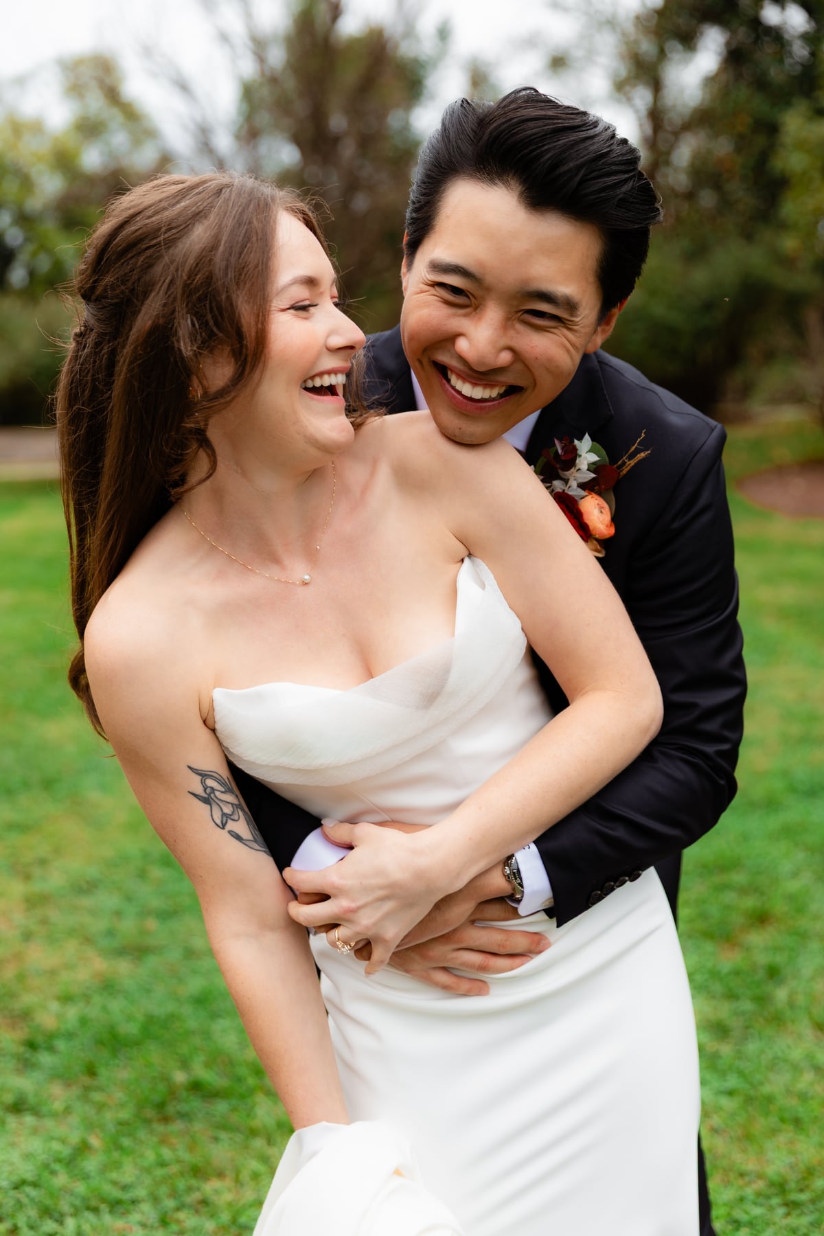 Beautiful wedding moment